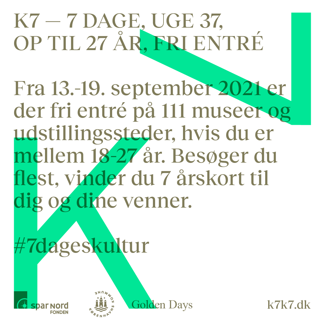 You are currently viewing K7 – syv dages kultur