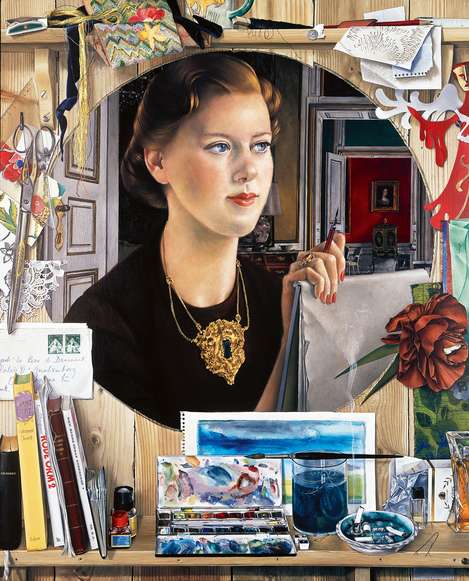 Read more about the article Offentlig omvisning i Kærlighed til Kunst – H.M. Dronning Margrethes private kunstsamling