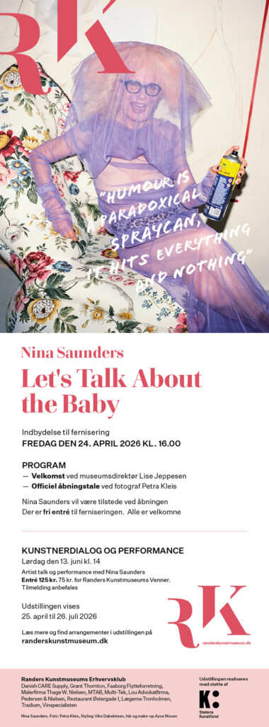 Kommende særudstilling - Nina Saunders - Let's Talk About the Baby